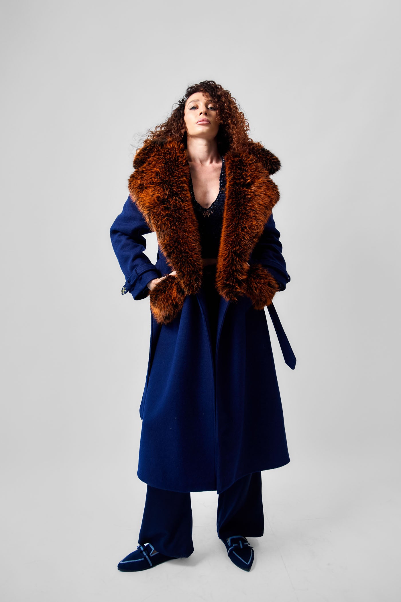 FOX SPIRIT TRENCH COAT - FW25 1003
